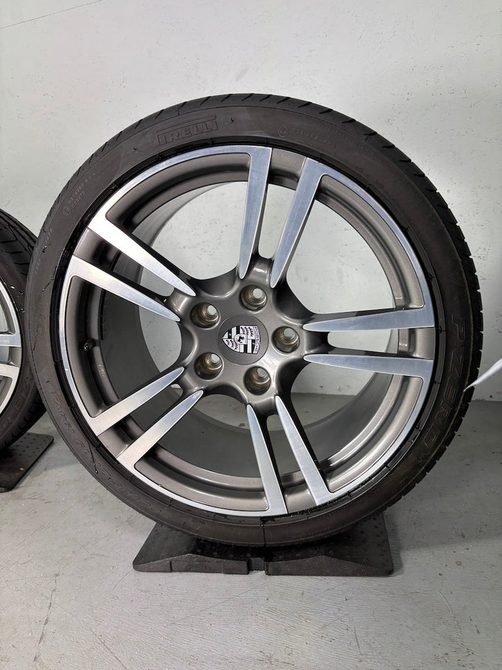 Porsche Boxster 987 19 Zoll Turbo II Sommer Räder DOT 2021/22 TOPZUSTAND