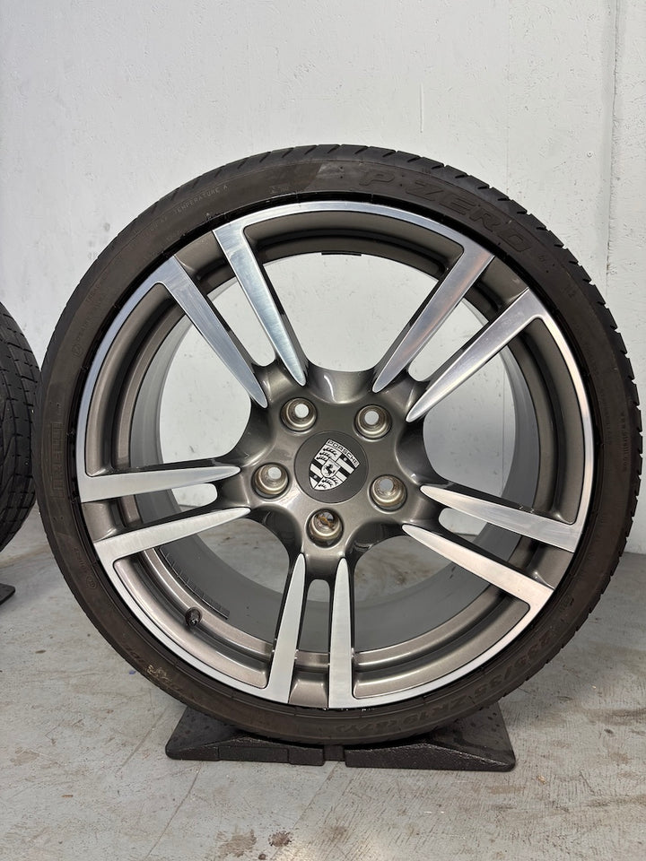 Porsche Boxster 987 19 Zoll Turbo II Sommer Räder DOT 2021/22 TOPZUSTAND