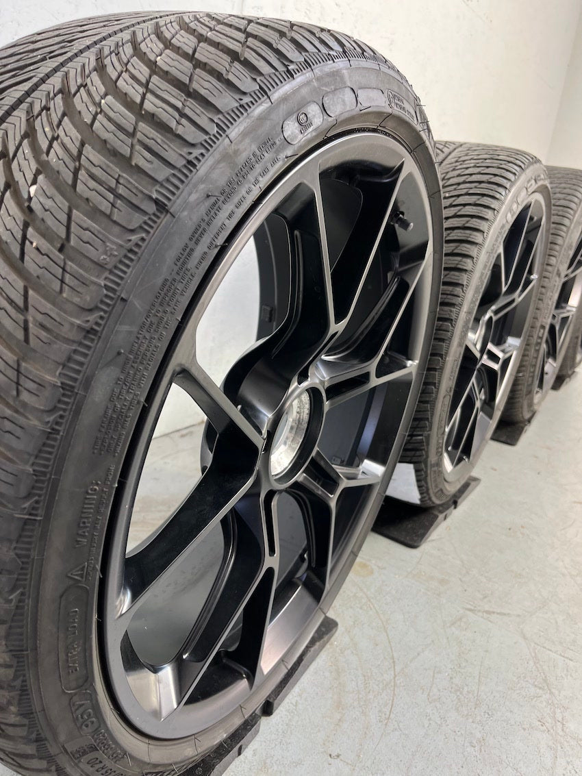 Porsche 992 GT3 20 21 Zoll Winter Räder Michelin 7,5-8mm WIE NEU 2024