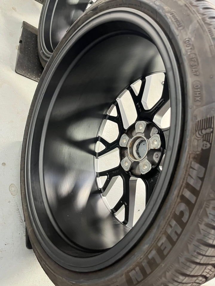 Porsche 992.2 20 21 Zoll RS Spyder Winter Räder Michelin Anthrazitgrau TOP