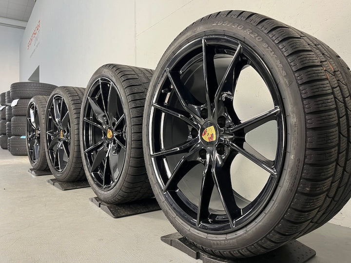 Porsche 991.2 20 Zoll Carrera S Felgen C4 4S Sommer schwarz