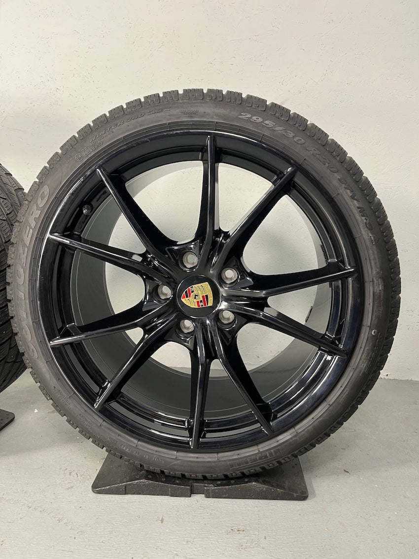 Porsche 991.2 20 Zoll Carrera S Felgen C4 4S Sommer schwarz