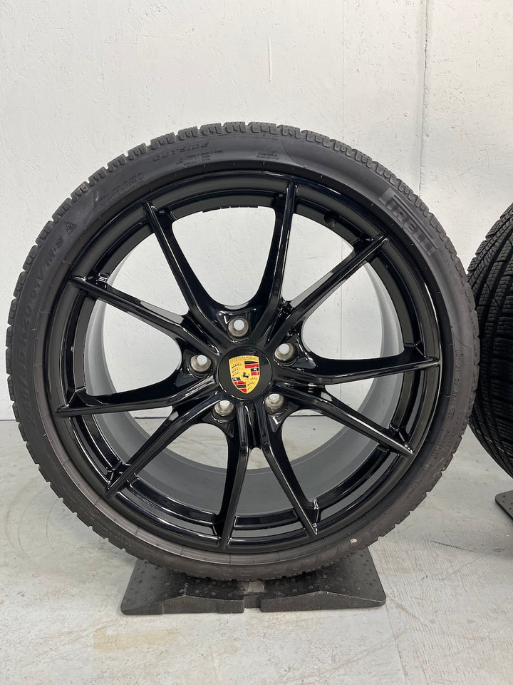 Porsche 991.2 20 Zoll Carrera S Felgen C4 4S Sommer schwarz