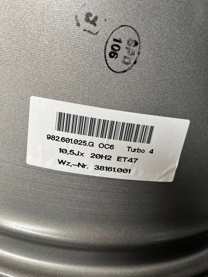 Porsche Boxster 20 Zoll 718 982 Cayman TURBO IV Felgen NEU NEU MwSt.