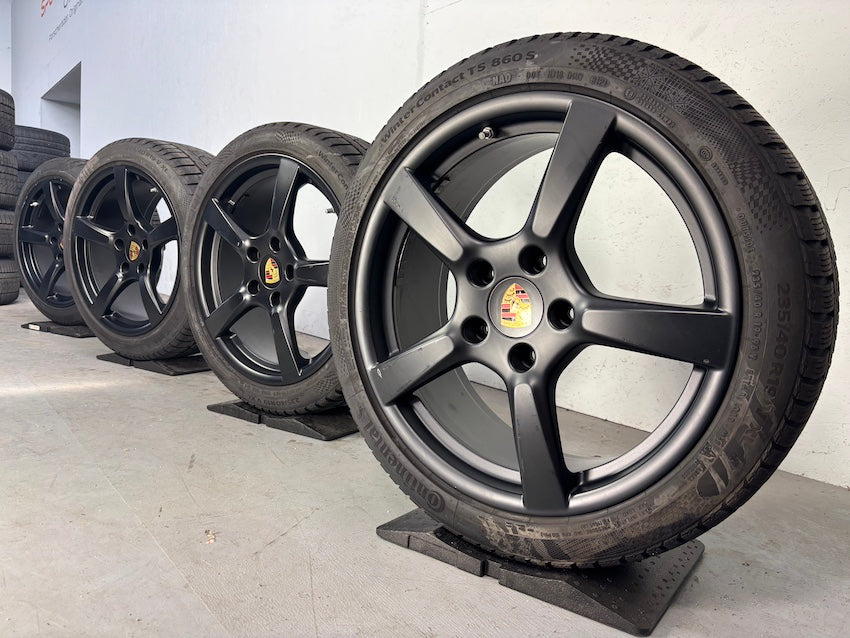 Porsche Boxster 19 Zoll 718 982 Cayman Winter Räder Continental DOT2020/21
