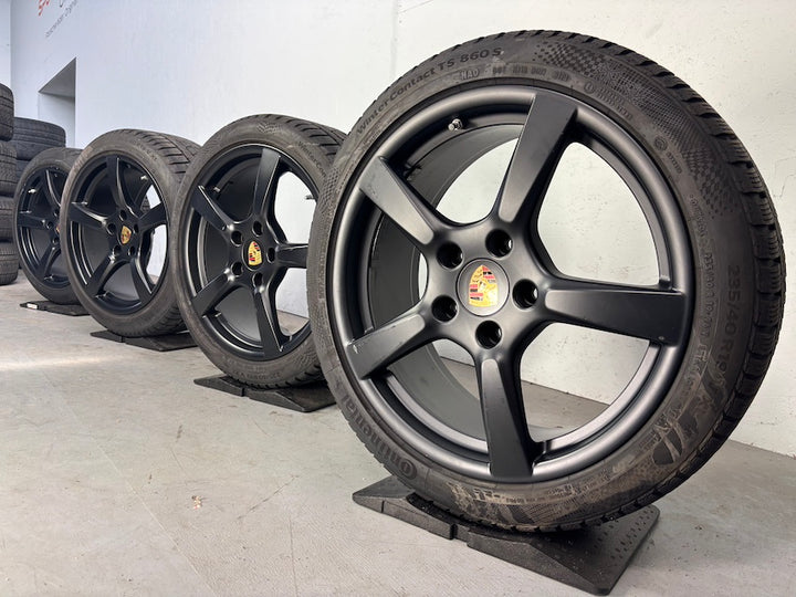 Porsche Boxster 19 Zoll 718 982 Cayman Winter Räder Continental DOT2020/21
