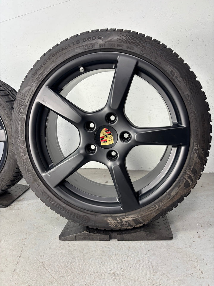 Porsche Boxster 19 Zoll 718 982 Cayman Winter Räder Continental DOT2020/21
