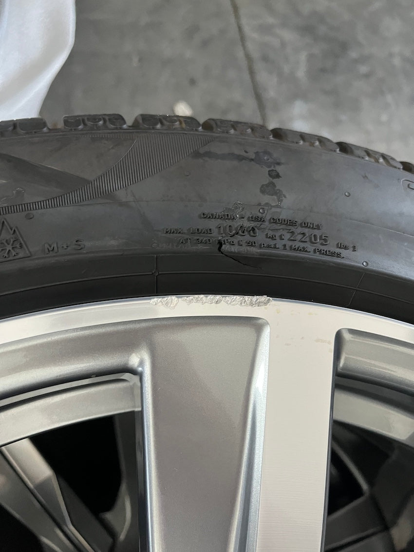 Porsche Taycan J1 20 Zoll Tequipment Design Winterräder Pirelli 2022