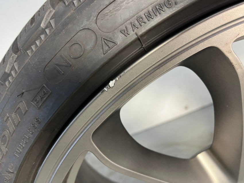 Porsche 991 20 Zoll GT3 Felgen 9Jx20 und 12Jx20 platinum TOP