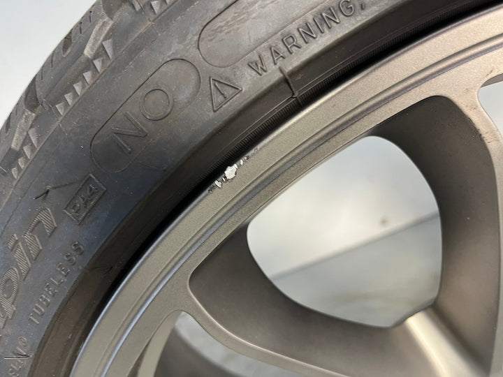 Porsche 991 20 Zoll GT3 Felgen 9Jx20 und 12Jx20 platinum TOP