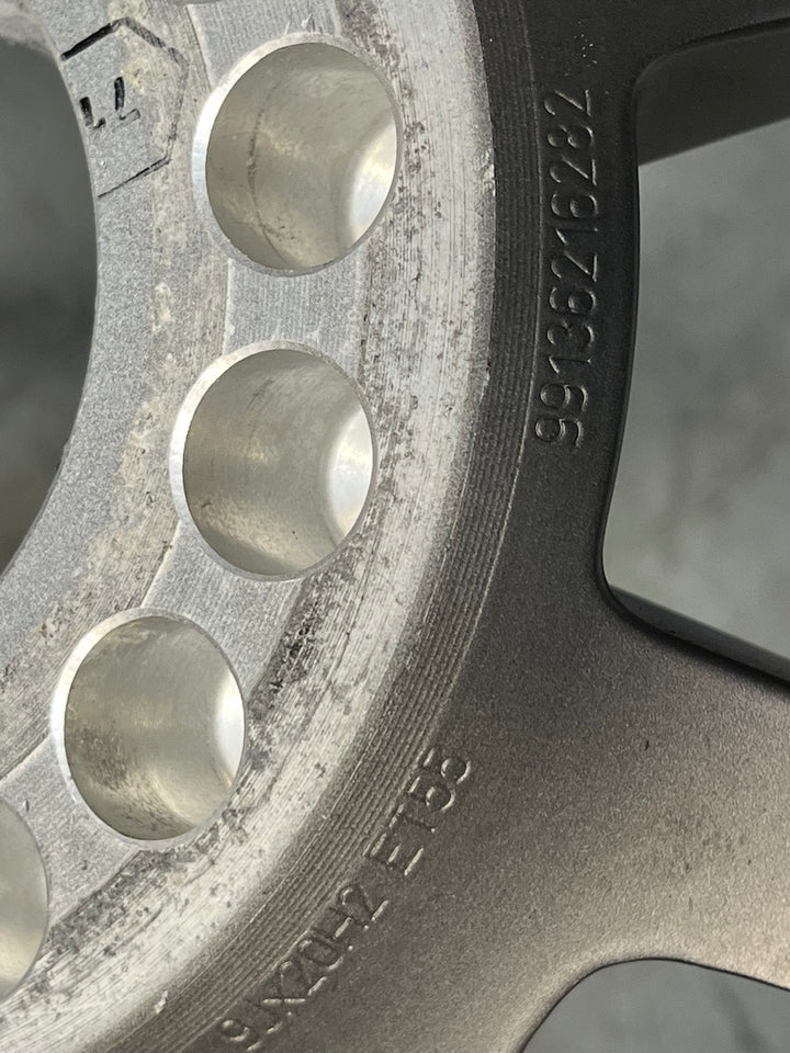 Porsche 991 20 Zoll GT3 Felgen 9Jx20 und 12Jx20 platinum TOP