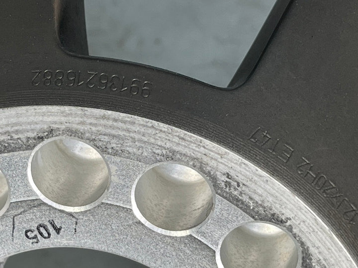 Porsche 991 20 Zoll GT3 Felgen 9Jx20 und 12Jx20 platinum TOP