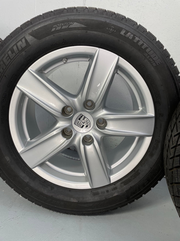 Porsche Cayenne 18 Zoll Winter Räder 958 MICHELIN DOT2018/2019
