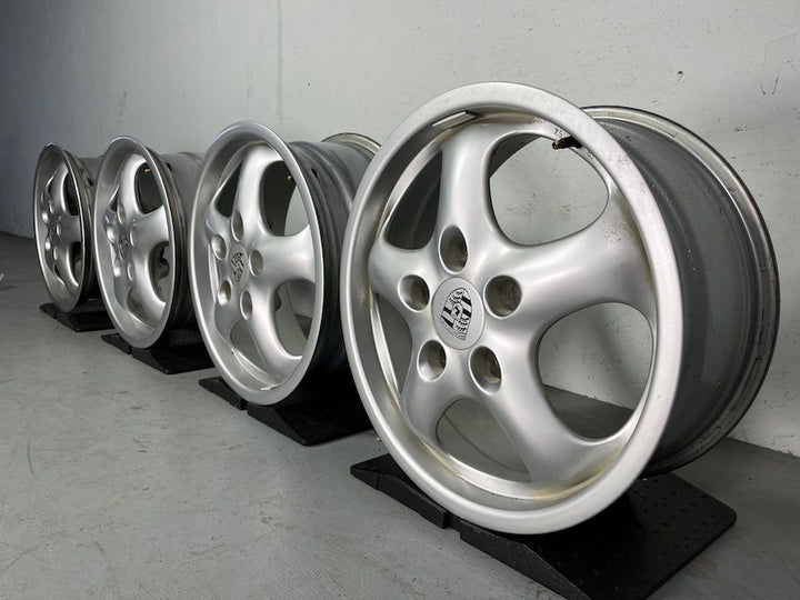 Porsche 968 CS 17 Zoll Cup II Felgen 7,5J+9Jx17 SELTEN 928 944 TOP