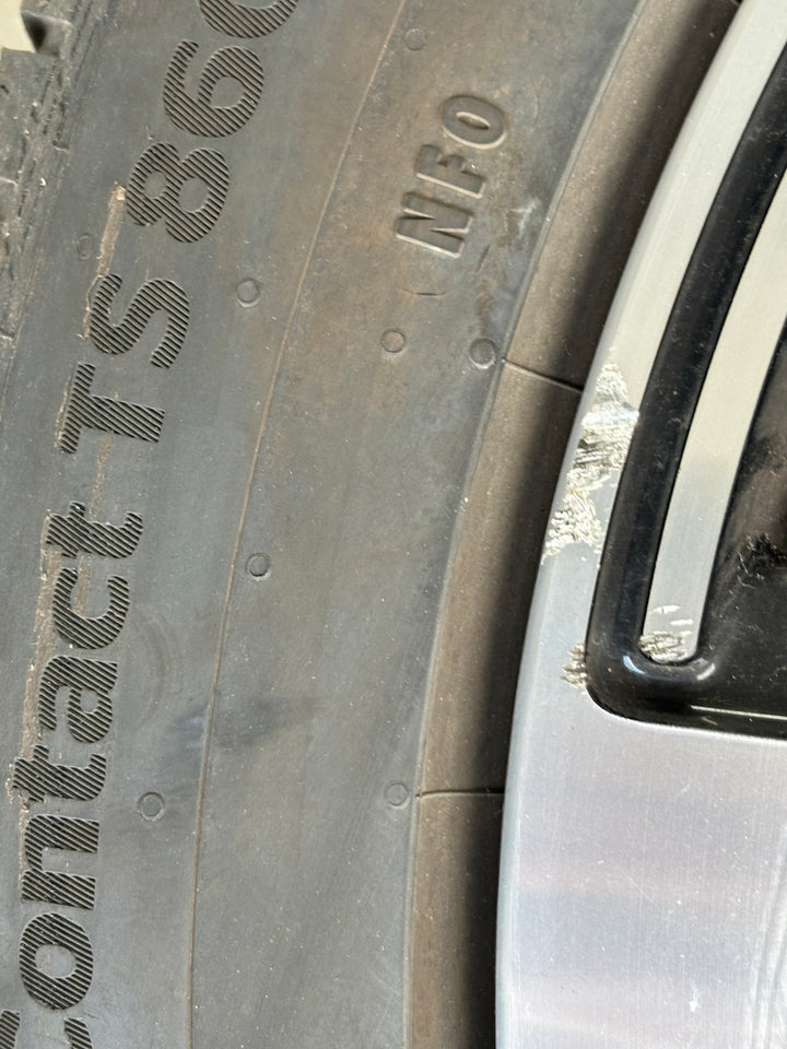 Porsche Taycan J1 II 19 Zoll Aero Winterräder Conti DOT2025/24 NUR 300KM
