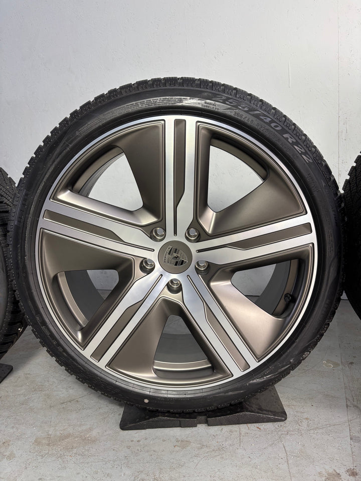 Porsche Macan Electric EV 22 Zoll Exclusive Design Winter Räder TURBONIT -20%