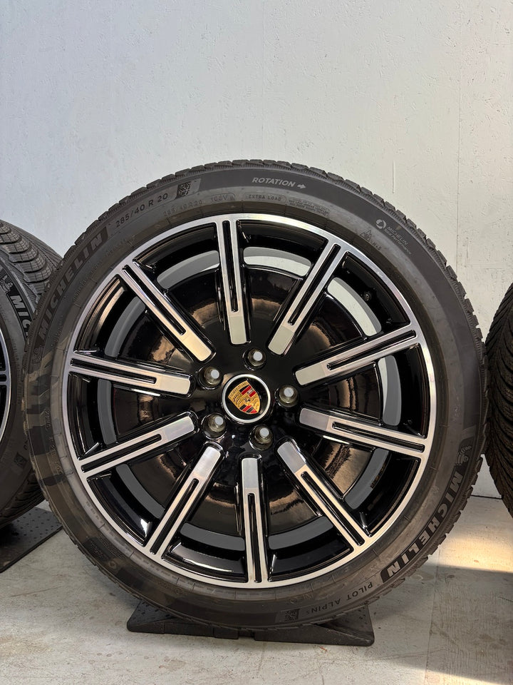 Porsche Taycan J1 20 Zoll Sport Aero Winter Räder Michelin 2024 TOP