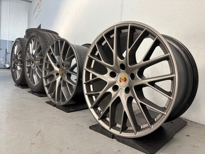 Porsche Panamera 971 21 Zoll Sport Design Sommer Felgen PLATINUM