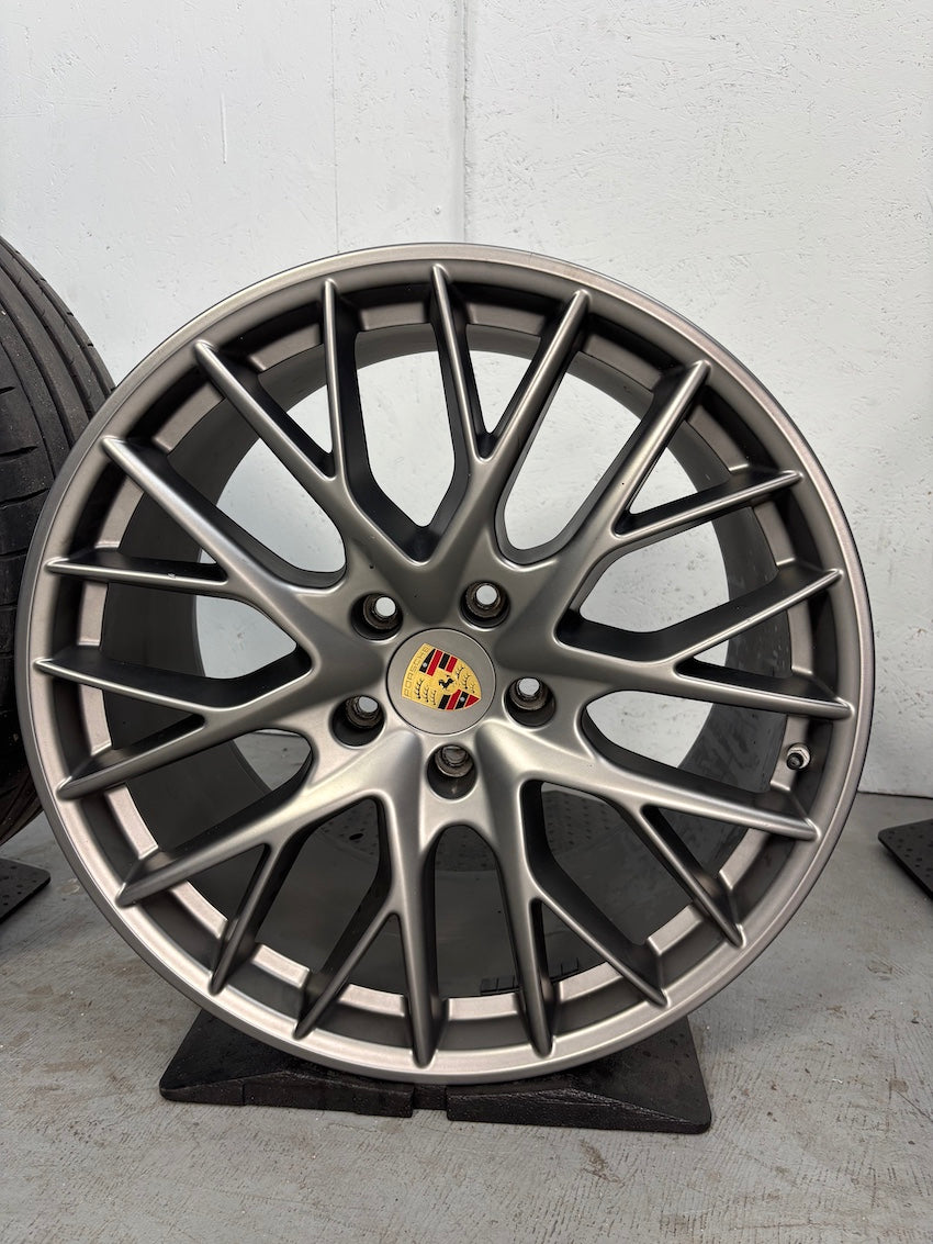 Porsche Panamera 971 21 Zoll Sport Design Sommer Felgen PLATINUM