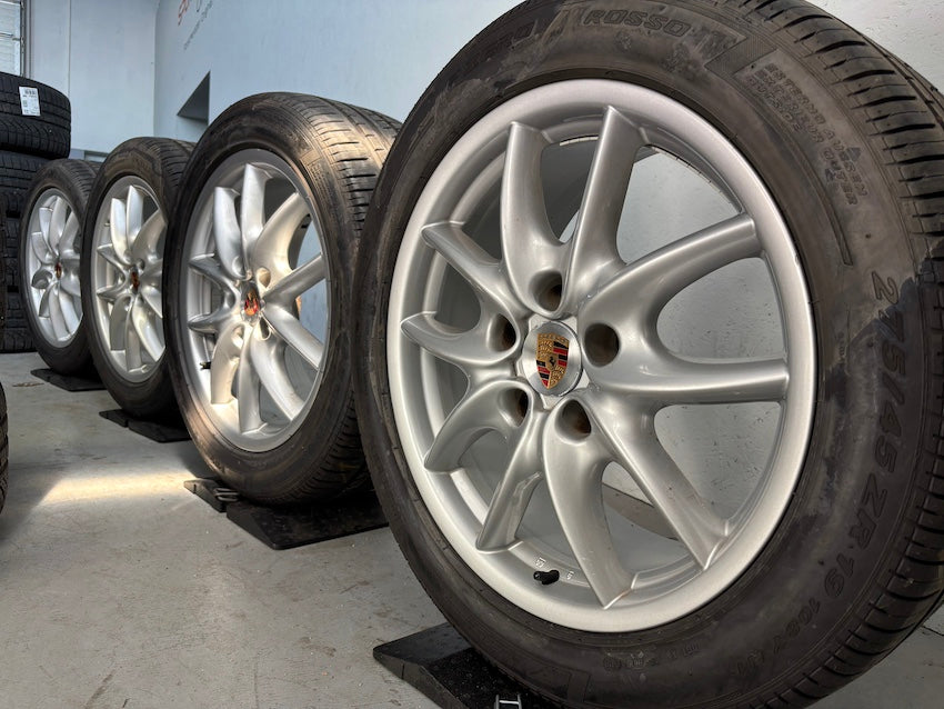 Porsche Cayenne 19 Zoll 955 957 Sommer Räder Pirelli neues Profil