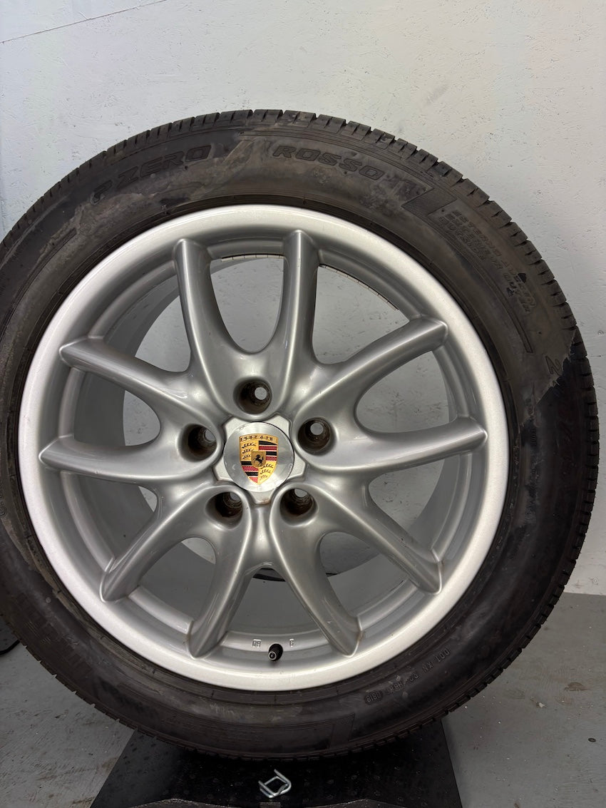 Porsche Cayenne 19 Zoll 955 957 Sommer Räder Pirelli neues Profil