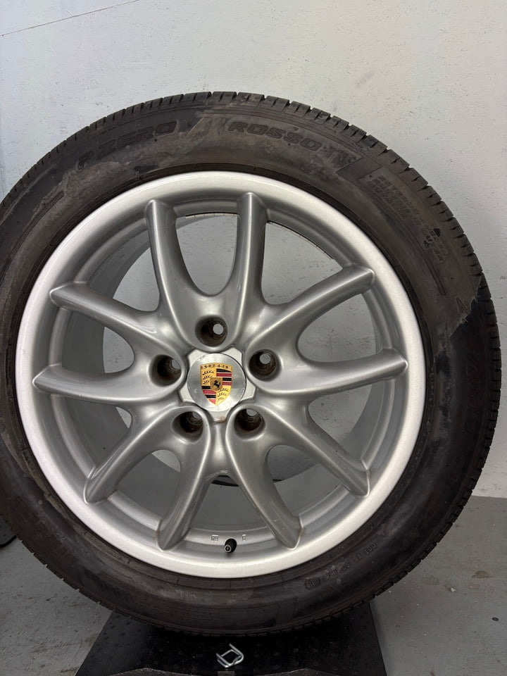 Porsche Cayenne 19 Zoll 955 957 Sommer Räder Pirelli neues Profil