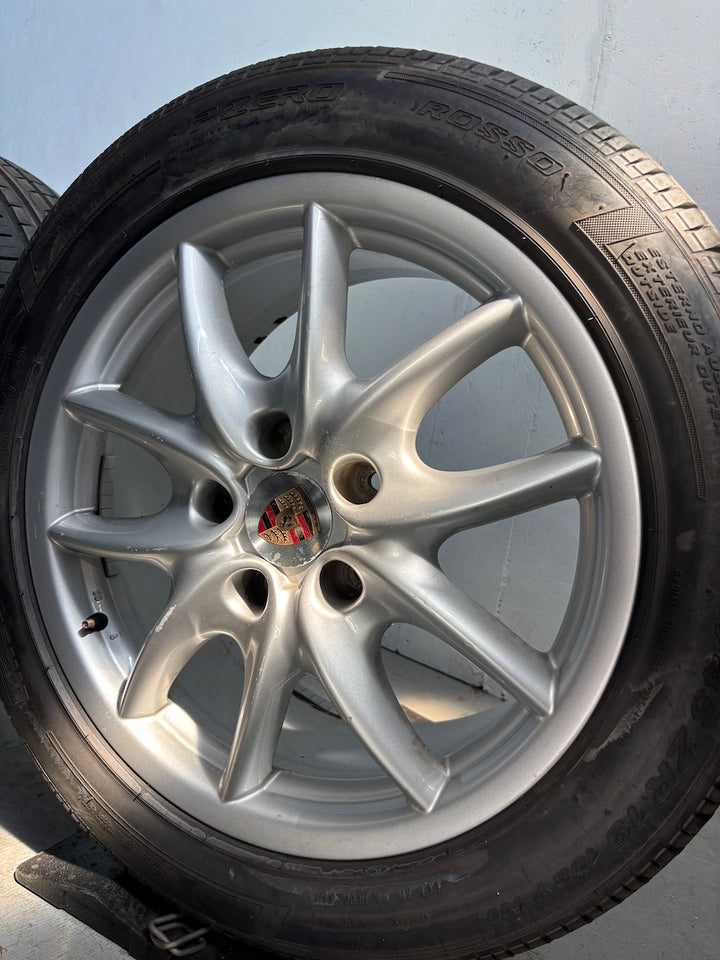 Porsche Cayenne 19 Zoll 955 957 Sommer Räder Pirelli neues Profil