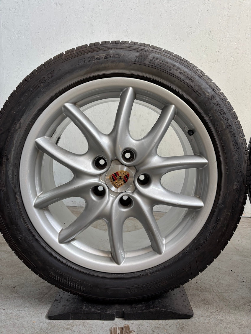 Porsche Cayenne 19 Zoll 955 957 Sommer Räder Pirelli neues Profil