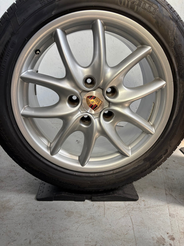 Porsche Cayenne 19 Zoll 955 957 Sommer Räder Pirelli neues Profil