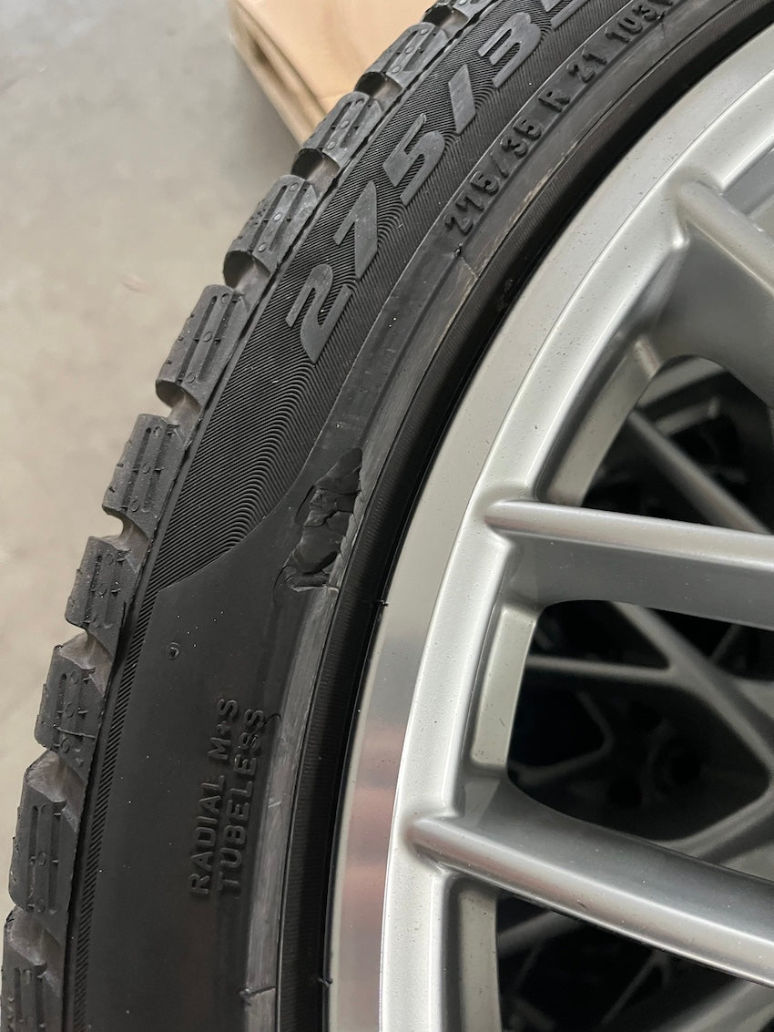 Porsche Panamera 971 21 Zoll Sport Design Winter Räder Pirelli DOT 2023/22 7mm