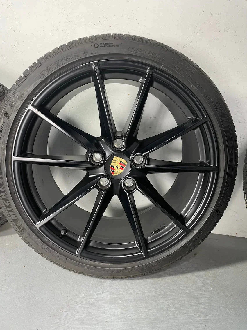 Porsche 992 20 21 Zoll Carrera S Winter Räder Michelin MwSt.awb. 7+8mm