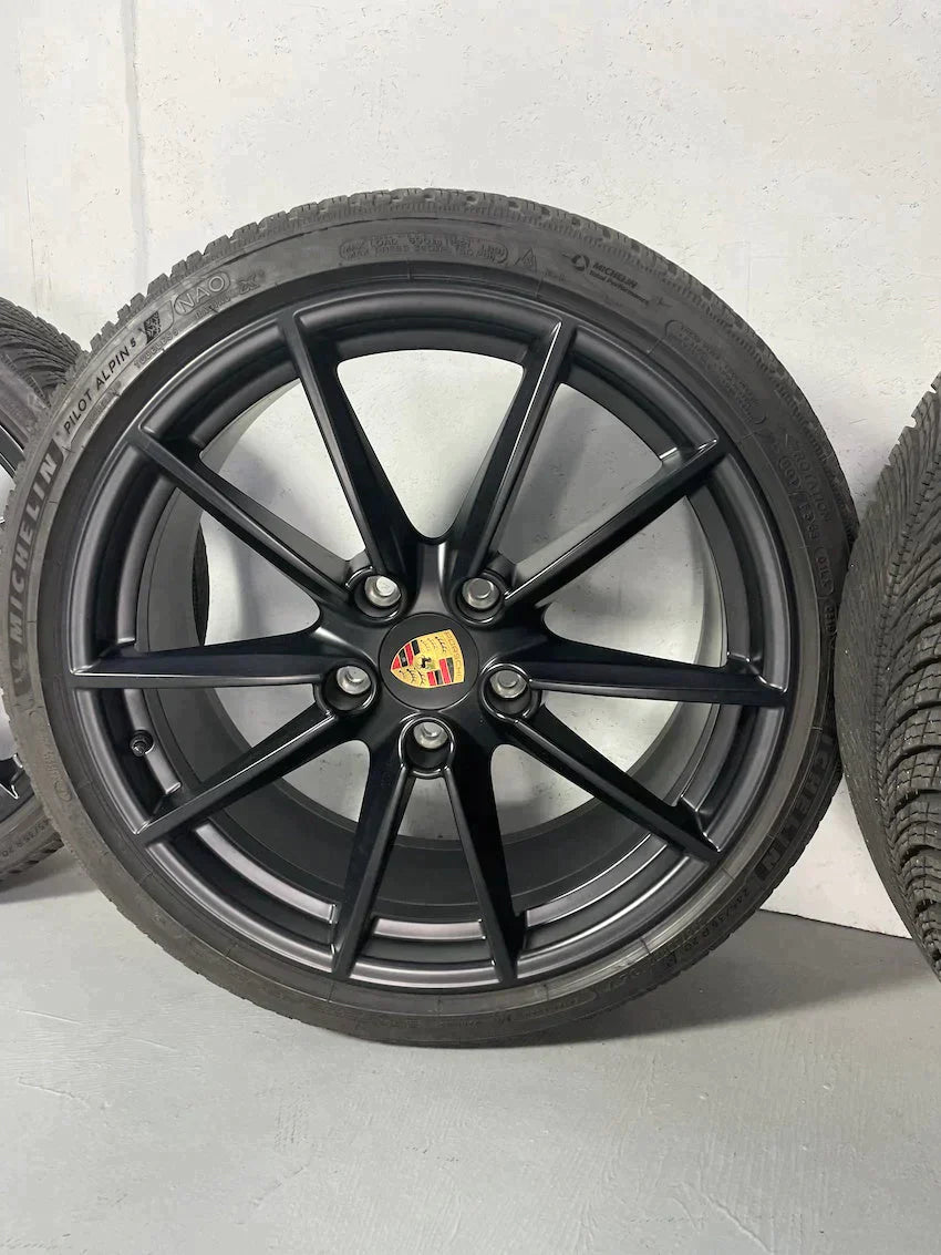 Porsche 992 20 21 Zoll Carrera S Winter Räder Michelin MwSt.awb. 1A