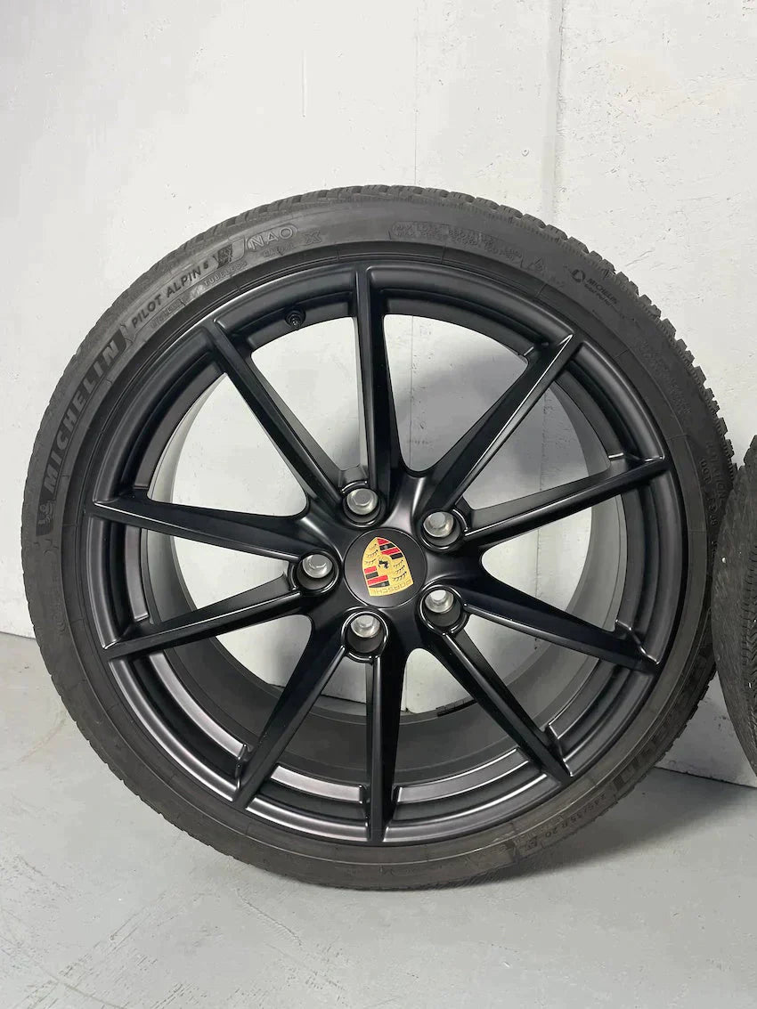 Porsche 992 20 21 Zoll Carrera S Winter Räder Michelin MwSt.awb. 1A