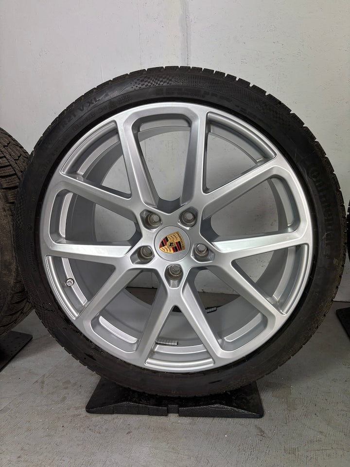 Porsche Panamera G3 976 21 Zoll Sport Design Winter Räder Continental -35% vom LP