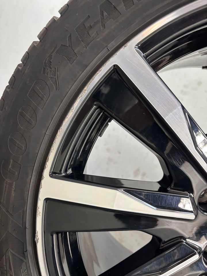 Porsche Taycan 20 Zoll Tequipment Design Winterräder Goodyear 6-7mm