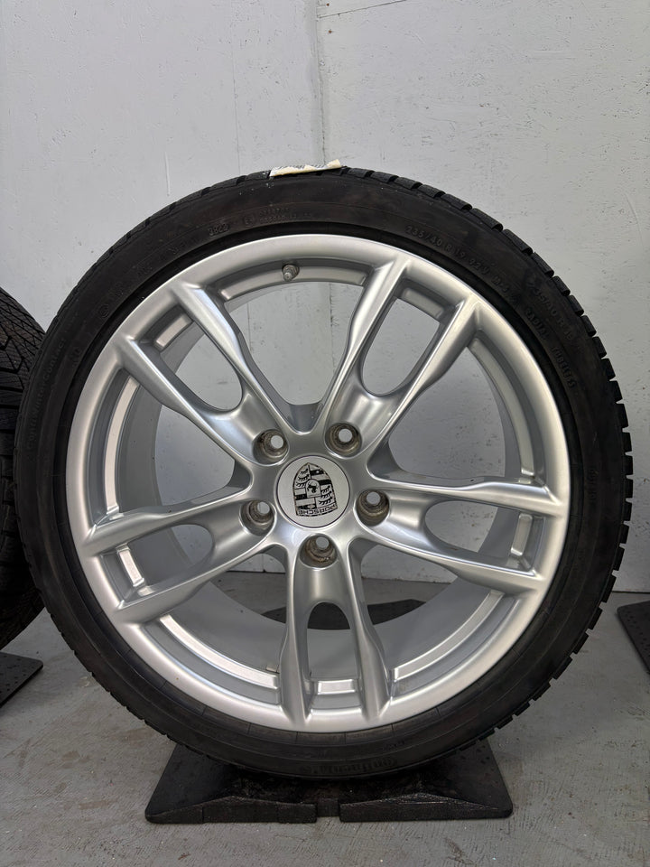 Porsche Boxster Cayman 19 Zoll 981 Winter Räder NEUREIFEN CONTI