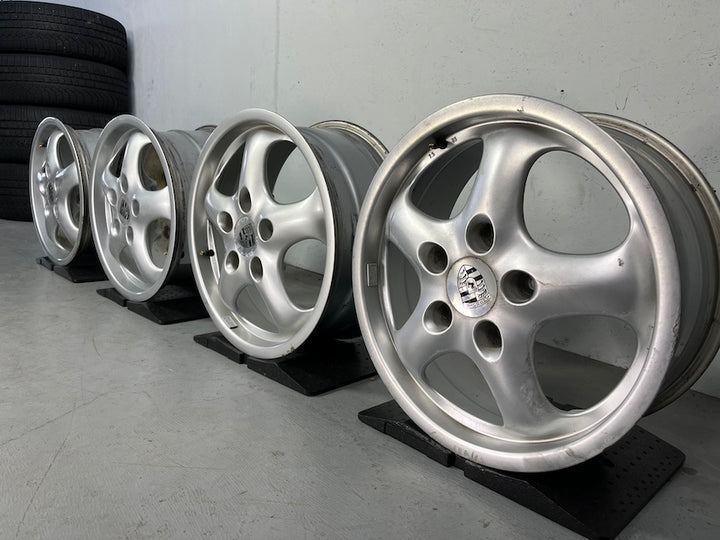 Porsche 968 CS 17 Zoll Cup II Felgen 7,5J ET65 +9Jx17 ET55 968 928 944 TOP