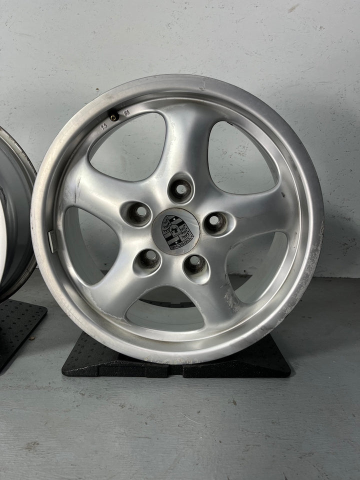Porsche 968 CS 17 Zoll Cup II Felgen 7,5J ET65 +9Jx17 ET55 968 928 944 TOP