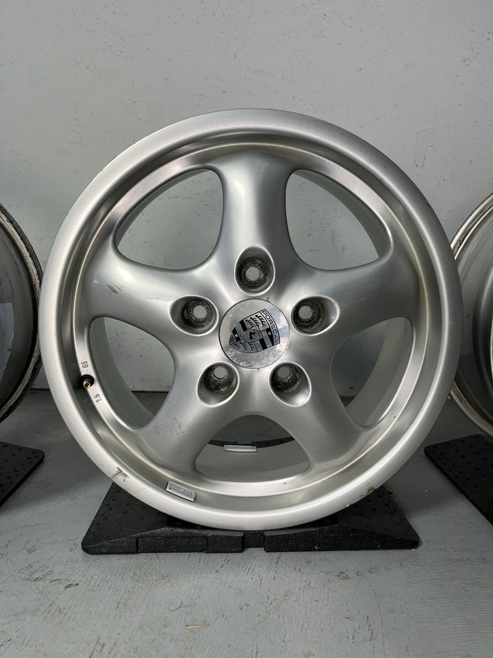 Porsche 968 CS 17 Zoll Cup II Felgen 7,5J ET65 +9Jx17 ET55 968 928 944 TOP