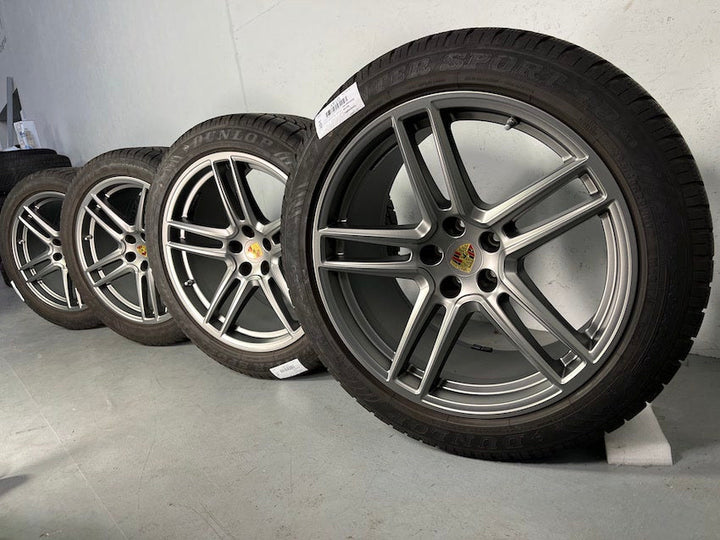 Porsche Macan II 20 Zoll Turbo Winter Räder Dunlop PLATINUM NEUREIFEN