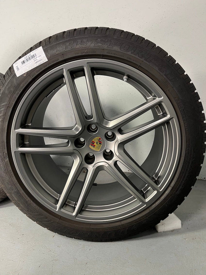 Porsche Macan II 20 Zoll Turbo Winter Räder Dunlop PLATINUM NEUREIFEN