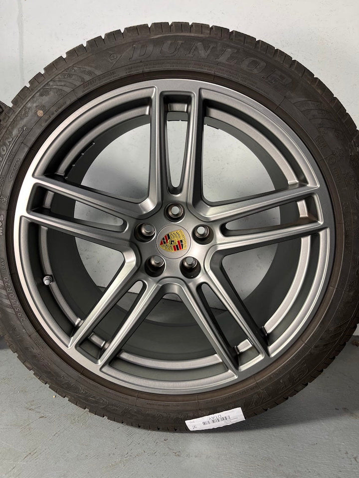 Porsche Macan II 20 Zoll Turbo Winter Räder Dunlop PLATINUM NEUREIFEN