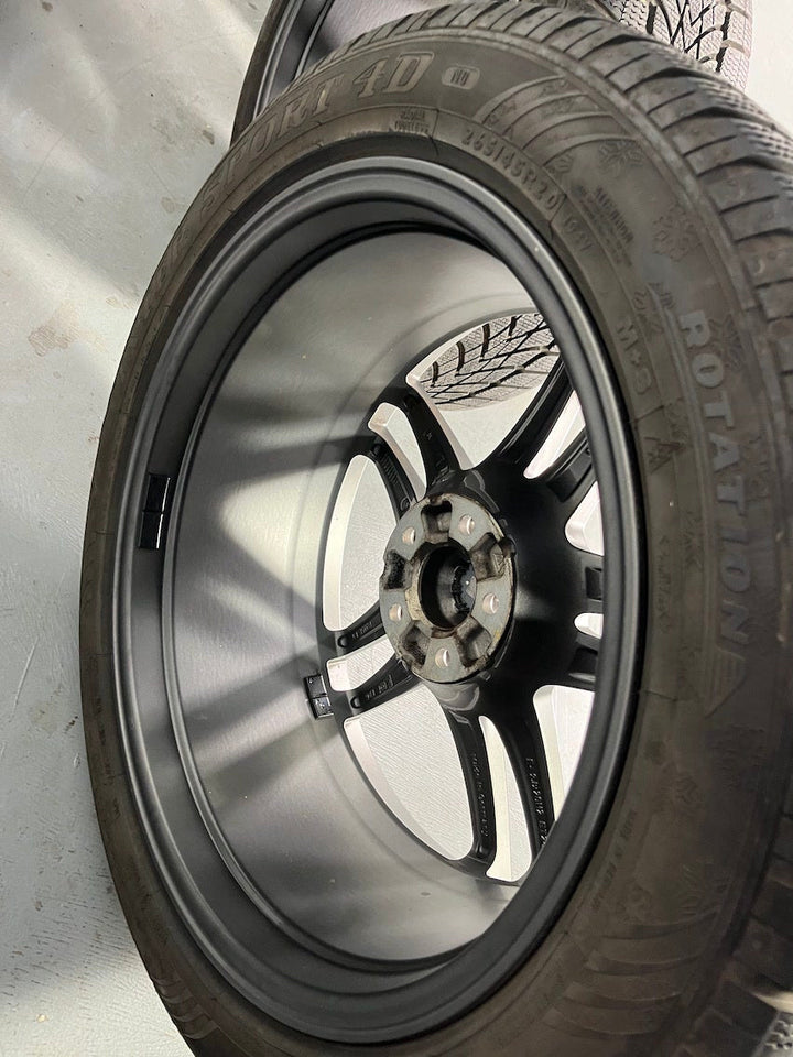 Porsche Macan II 20 Zoll Turbo Winter Räder Dunlop PLATINUM NEUREIFEN