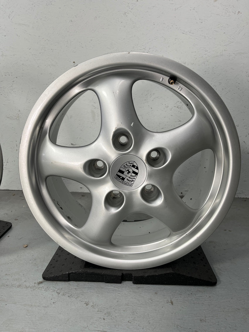 Porsche 993 17 Zoll Cup II Felgen 7J+ 8Jx 17 ET70 Felgen Sonderpreis