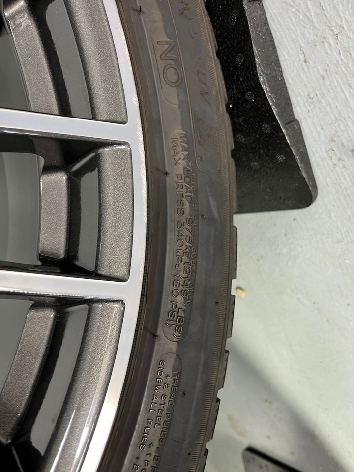 Porsche Cayenne E3 21 Zoll RS Spyder Winter Räder Michelin MwSt.awb.