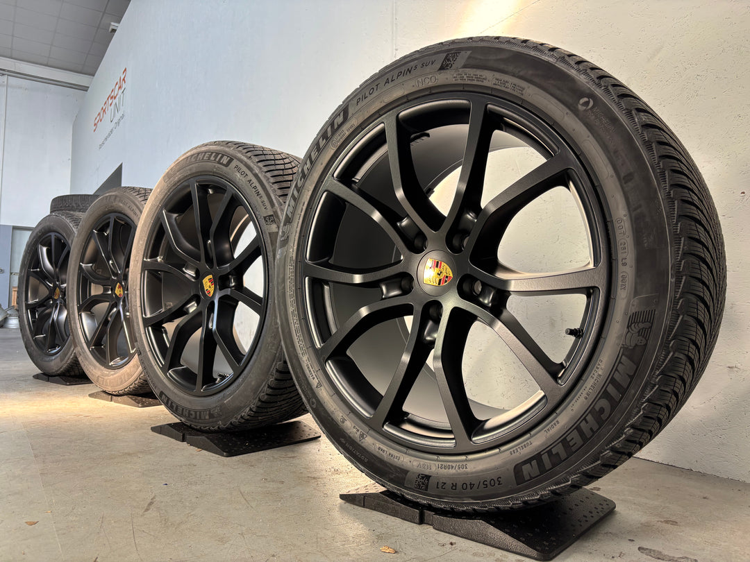 Porsche Cayenne E3 II 21` Exclusive Design Winter Michelin NEU NEU NEU