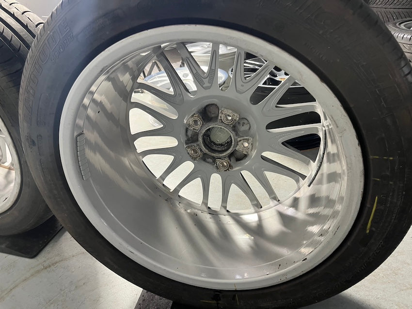 Porsche Cayenne 20 Zoll RS Spyder 958 Winter Räder Dunlop DOT2020