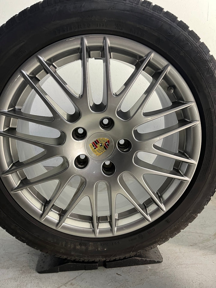 Porsche Cayenne 20 Zoll RS Spyder 958 Winter Räder Dunlop DOT2020