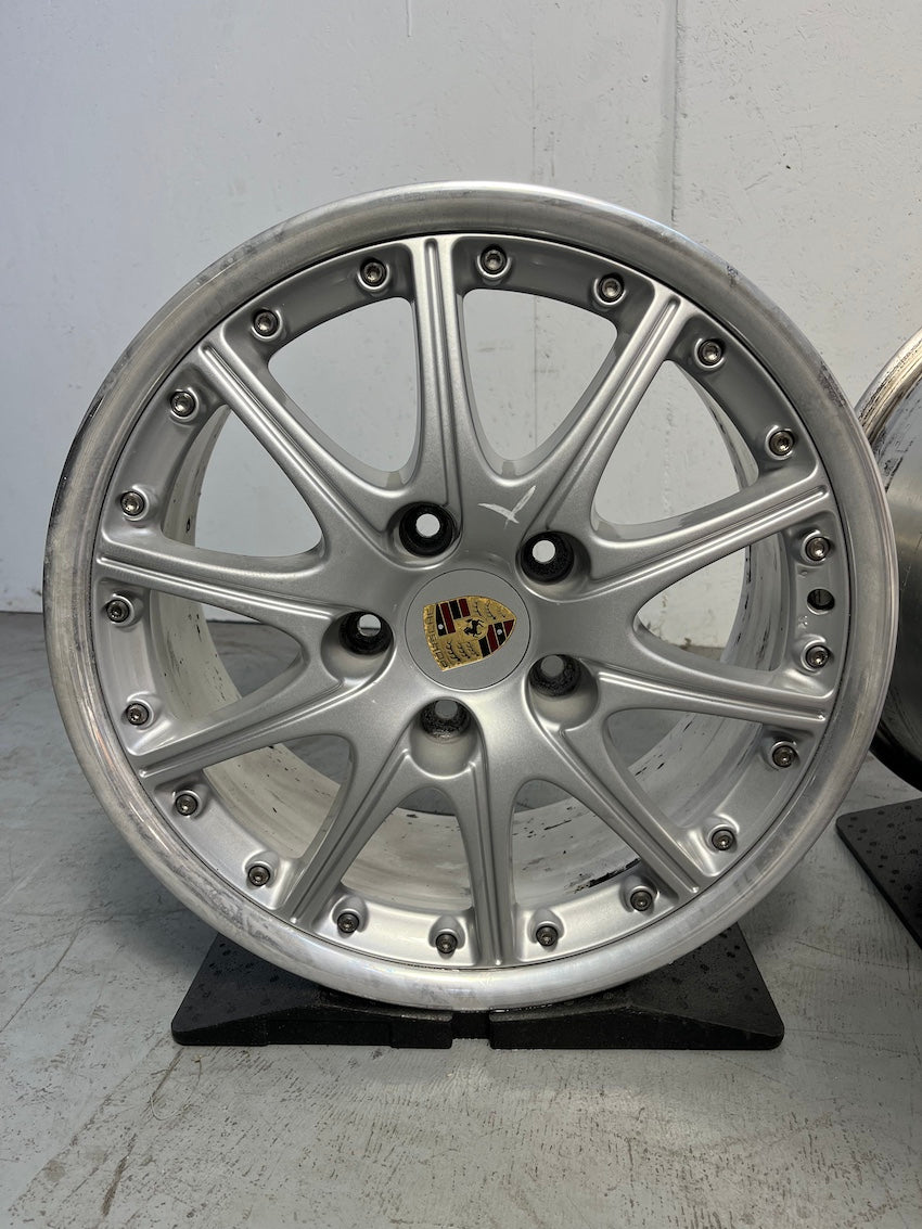 Porsche Boxster 986 18 Zoll Sport Design GT3 Felgen 7,5 und 9J