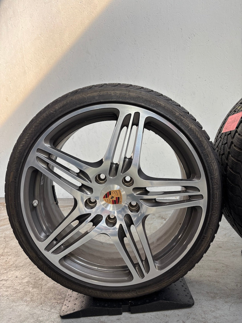 Porsche 997 19 Zoll Turbo Räder TOP ORIGINALZUSTAND SELTEN C4 4S